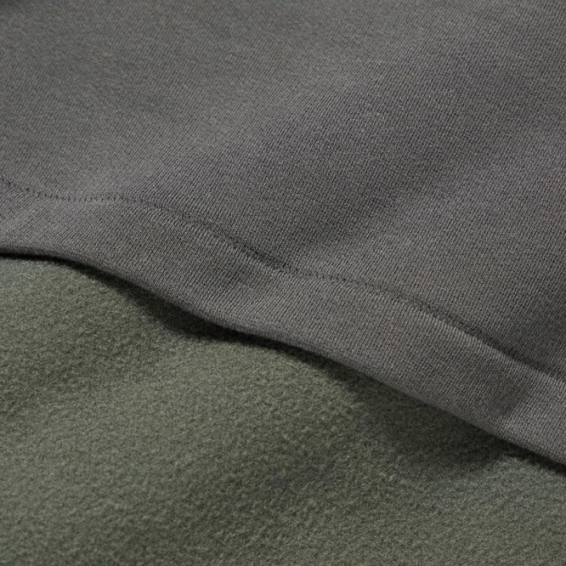 Grey Uniqlo HEATTECH Ultra Warm Crew Neck Long-Sleeve Women T Shirts | 1468591