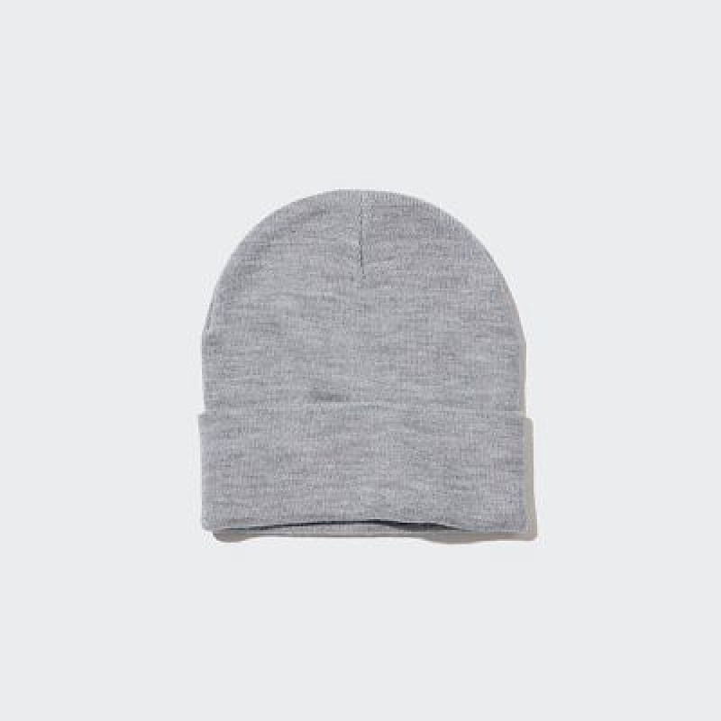 Grey Uniqlo HEATTECH Watch Women Caps | 2871823