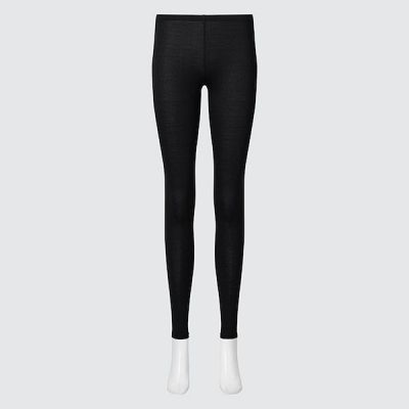 Grey Uniqlo HEATTECH Women Leggings | 4352585