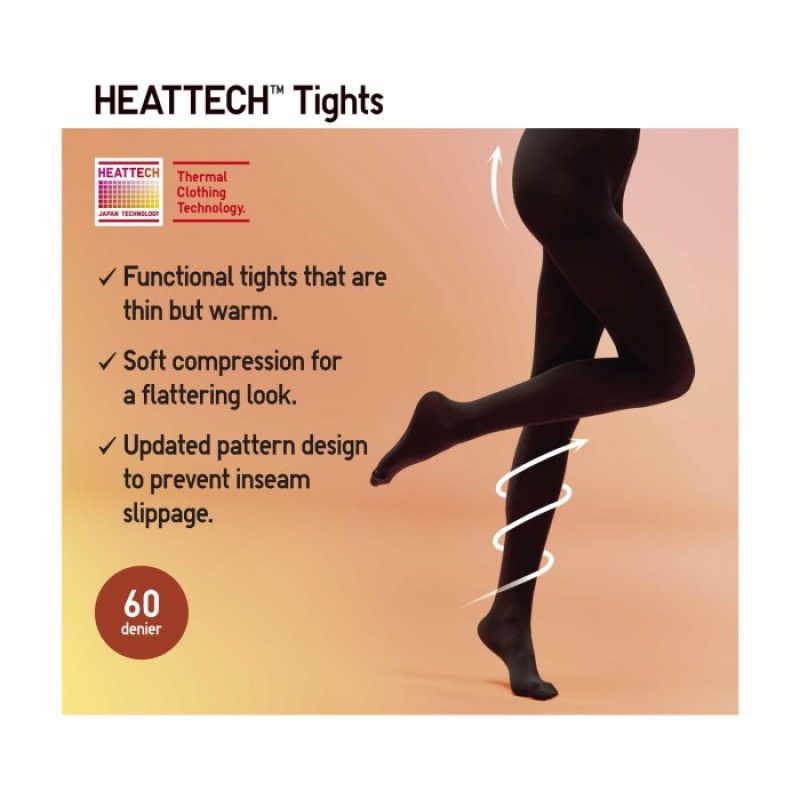 Grey Uniqlo HEATTECH Women Tight | 929899