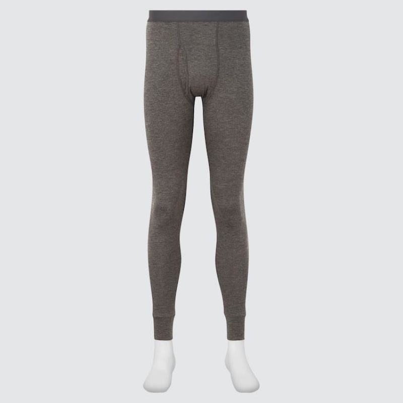 Grey Uniqlo Heattech Thermal Men Tight | 5227749