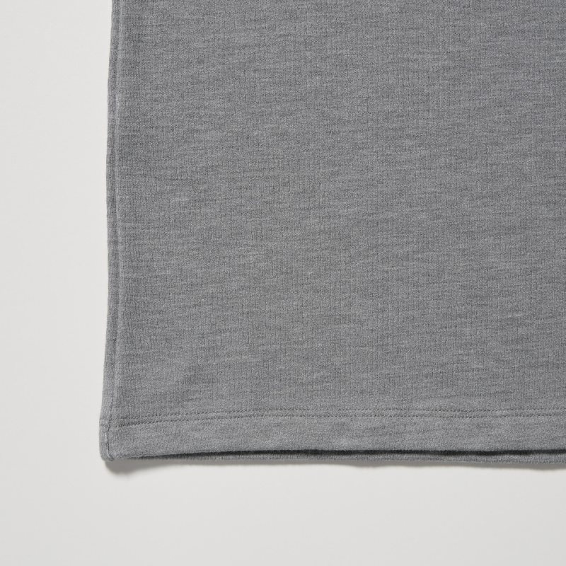 Grey Uniqlo Heattech Ultra Warm Turtleneck Long-sleeve Men T Shirts | 1169224