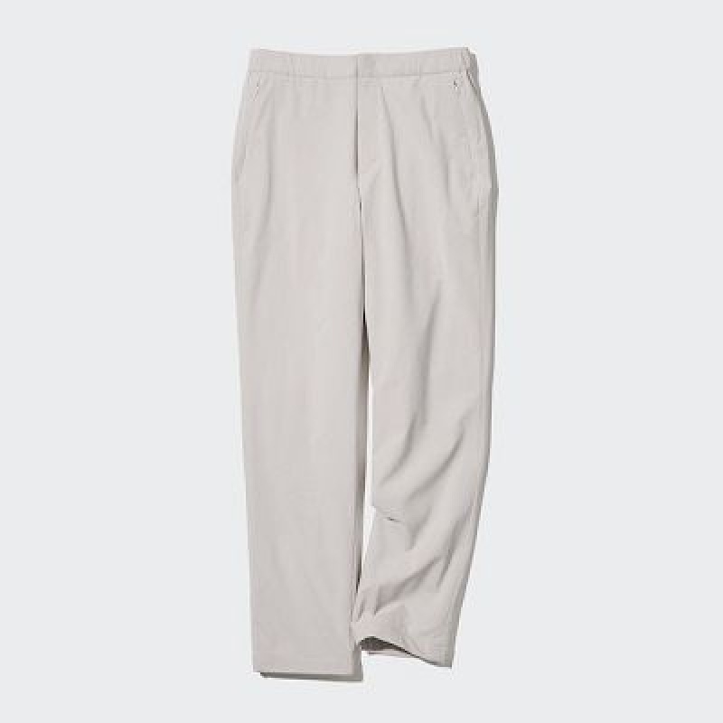 Grey Uniqlo Heattech Warm Lined Women Pants | 7287537