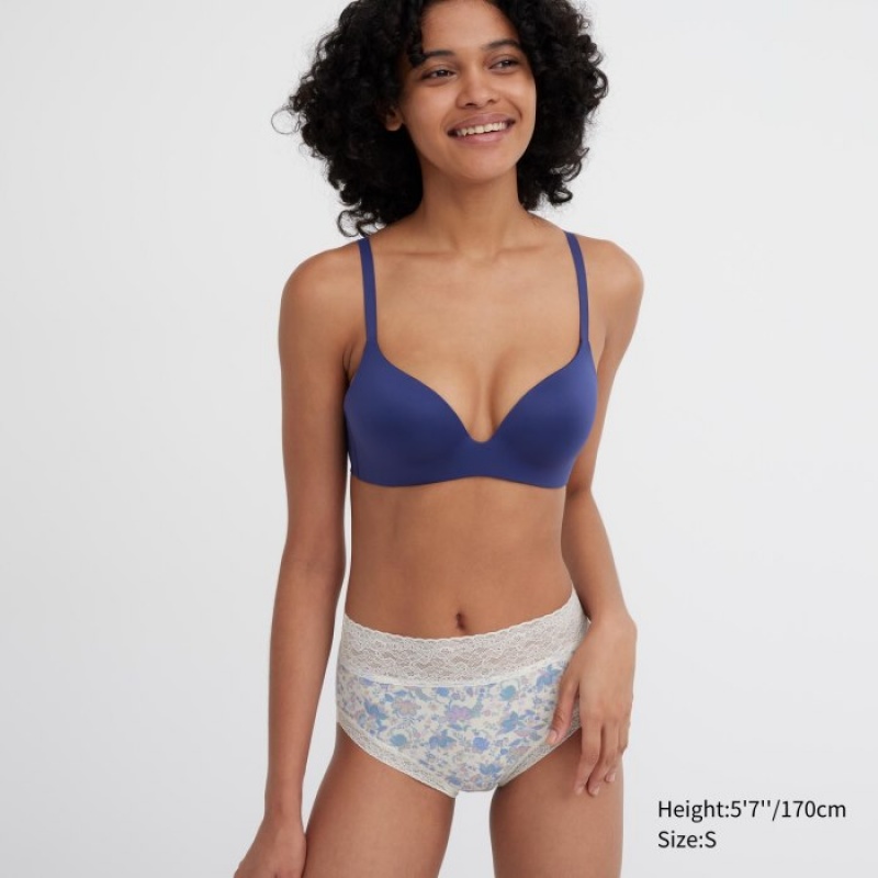 Grey Uniqlo High-Rise Women Briefs | 9897586