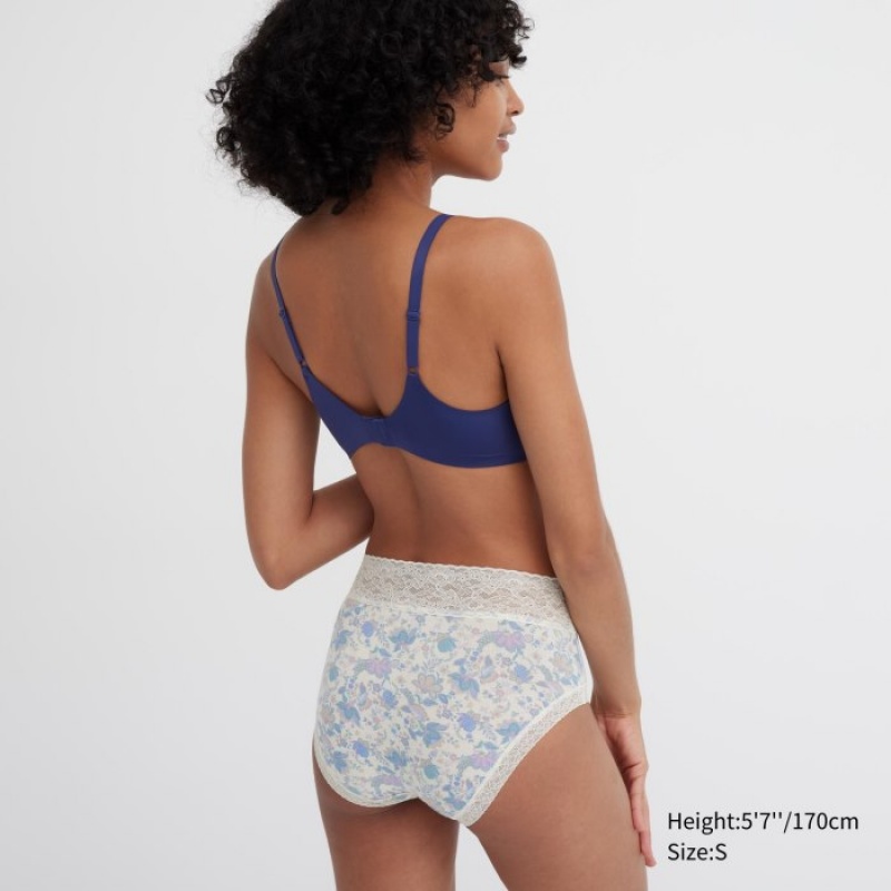 Grey Uniqlo High-Rise Women Briefs | 9897586
