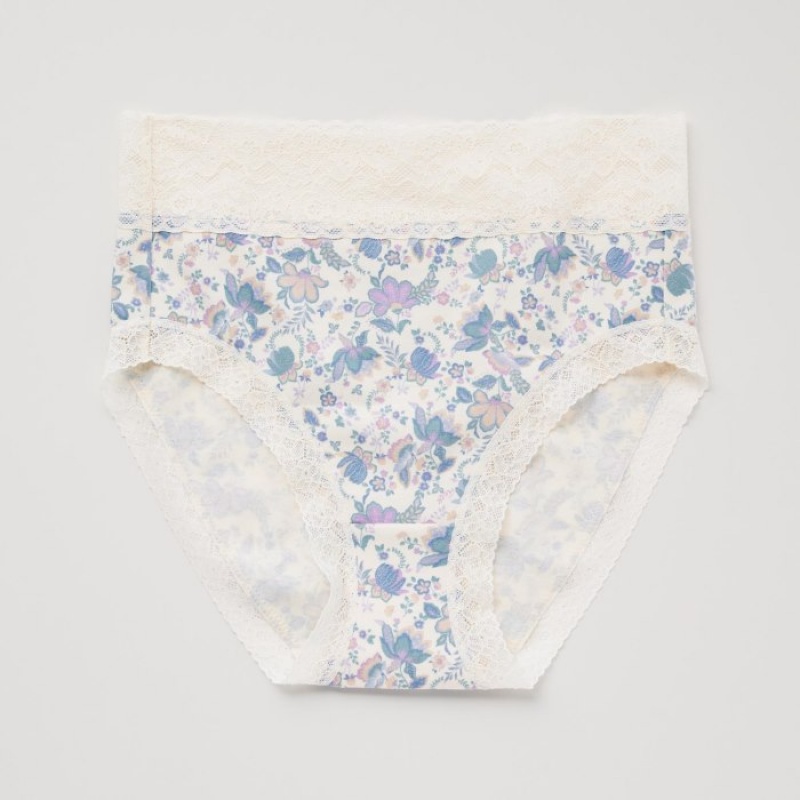 Grey Uniqlo High-Rise Women Briefs | 9897586