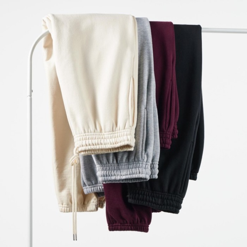 Grey Uniqlo Jogger Women Pants | 5457698