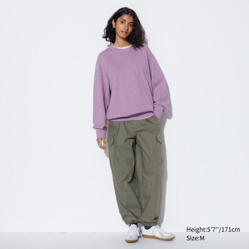 Grey Uniqlo Long Women Sweatshirts | 7431425