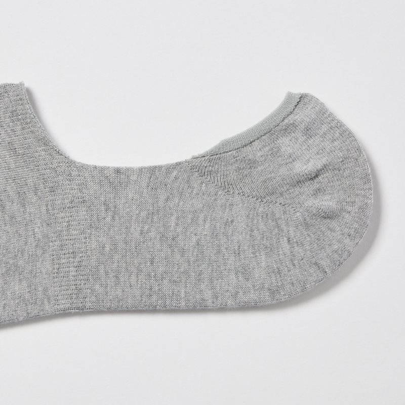 Grey Uniqlo Low Cut Men Socks | 3939685