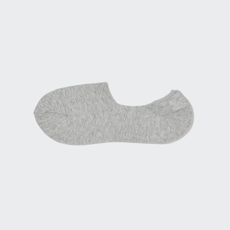 Grey Uniqlo Low Cut Men Socks | 3939685