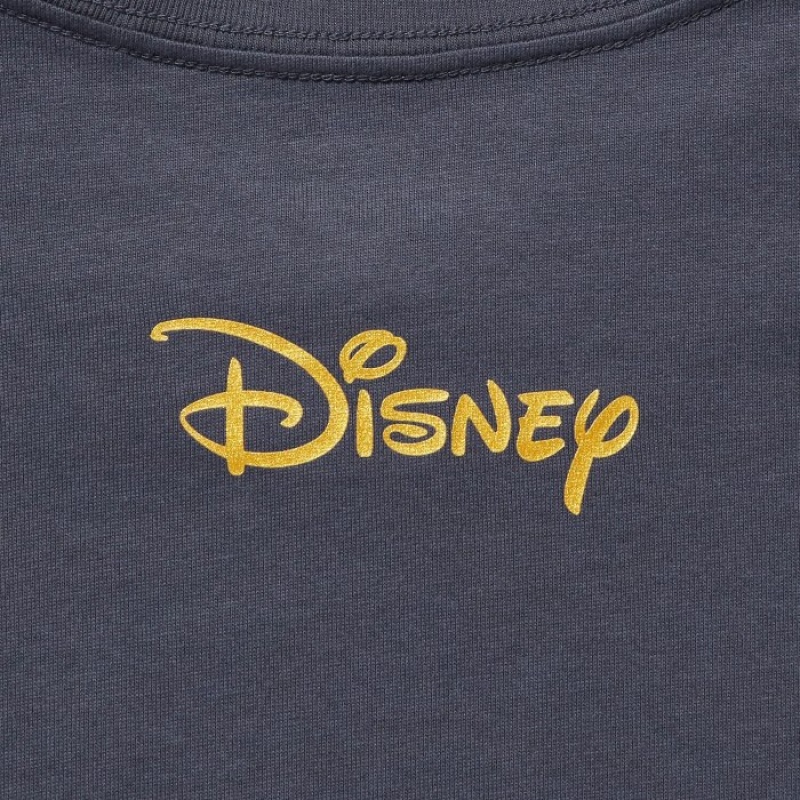Grey Uniqlo Mickey Shines UT Short-Sleeve Women T Shirts | 5320986
