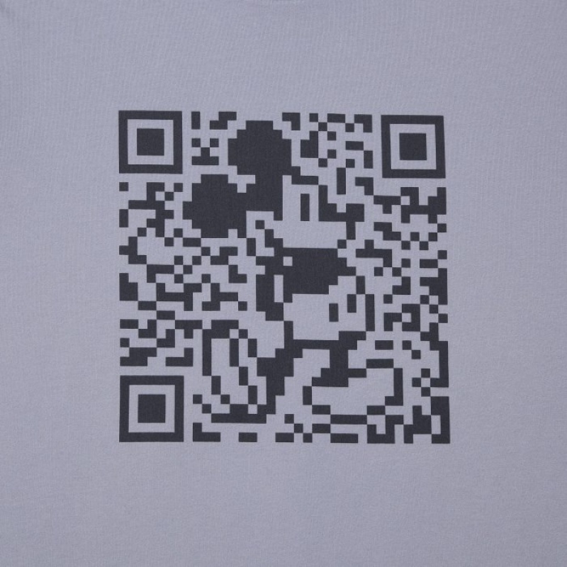 Grey Uniqlo Mickey Stands UT Short Sleeve Women T Shirts | 5565260