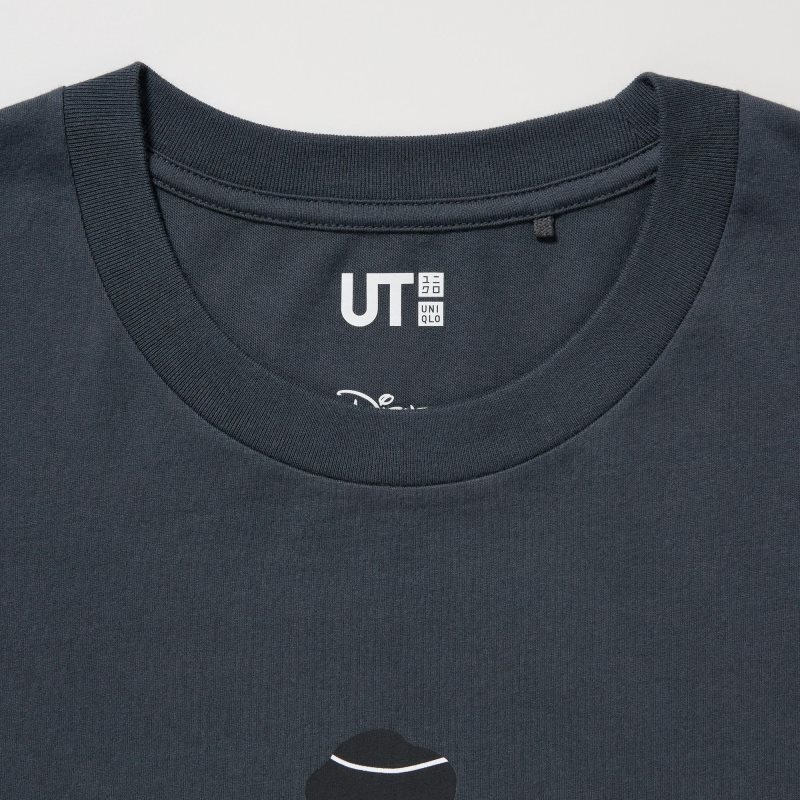 Grey Uniqlo Mickey Stands Ut Short-sleeve Graphic Men T Shirts | 8165463
