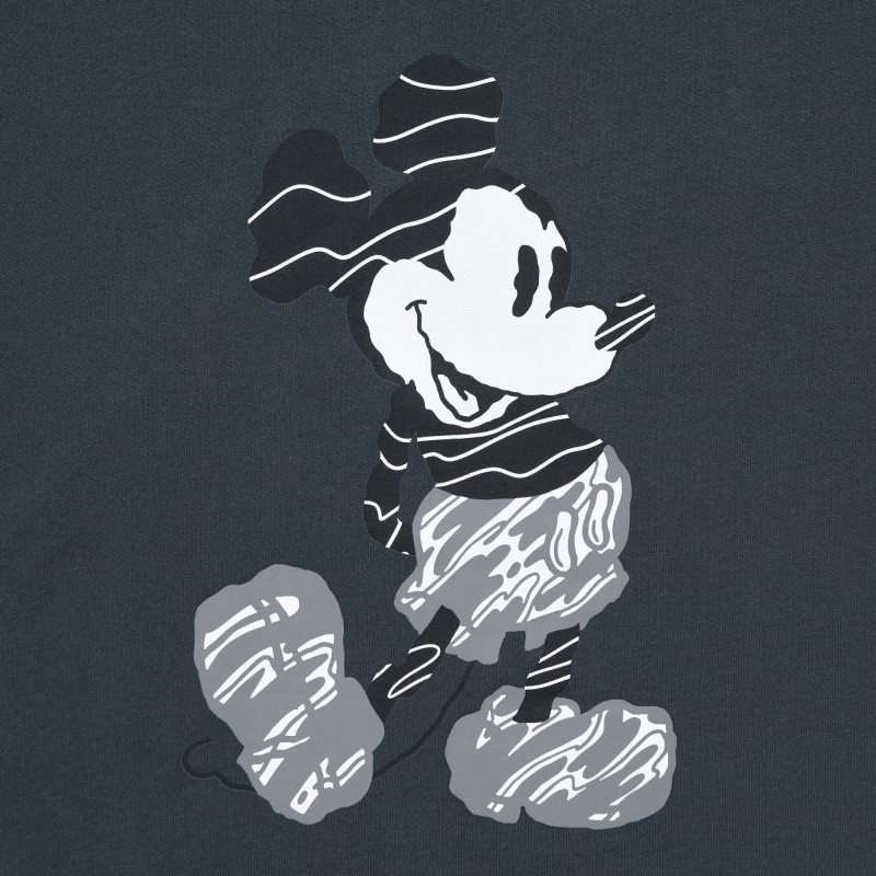 Grey Uniqlo Mickey Stands Ut Short-sleeve Graphic Men T Shirts | 8165463