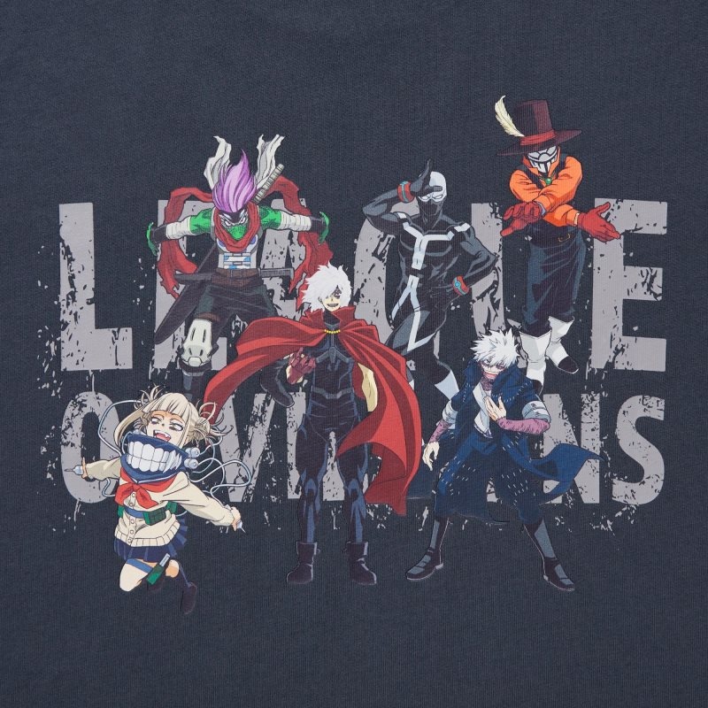Grey Uniqlo My Hero Academia Ut Short-sleeve Graphic Men T Shirts | 8874487