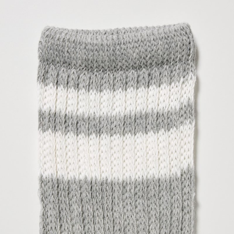 Grey Uniqlo Pile Lined Men Socks | 4848253