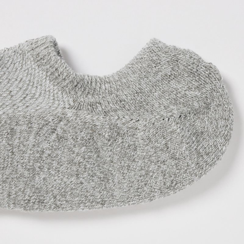 Grey Uniqlo Pile Low Cut Men Socks | 8815380