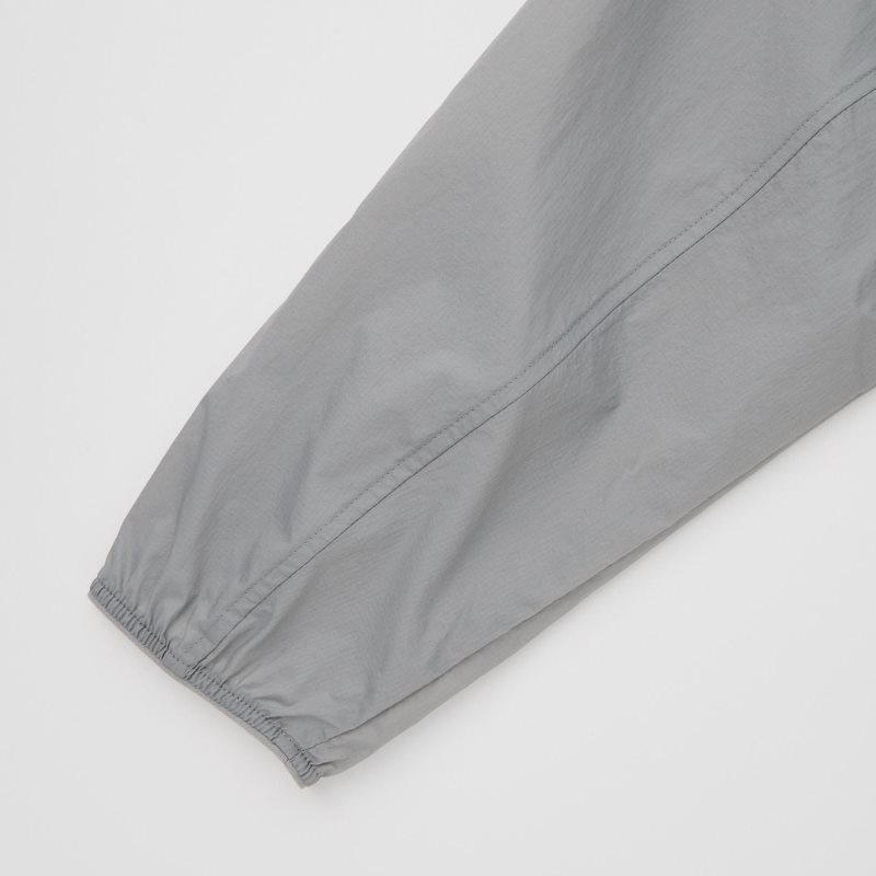 Grey Uniqlo Pocketable Uv Protection 3d Cut Men Parka | 1402906