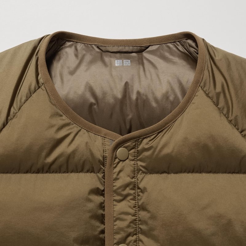 Grey Uniqlo Recycled Down Men Jackets | 6125644
