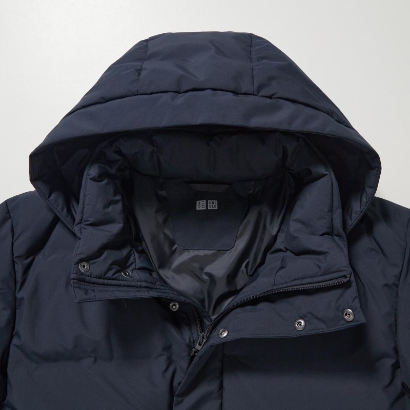 Grey Uniqlo Seamless Down Men Coats | 3436585