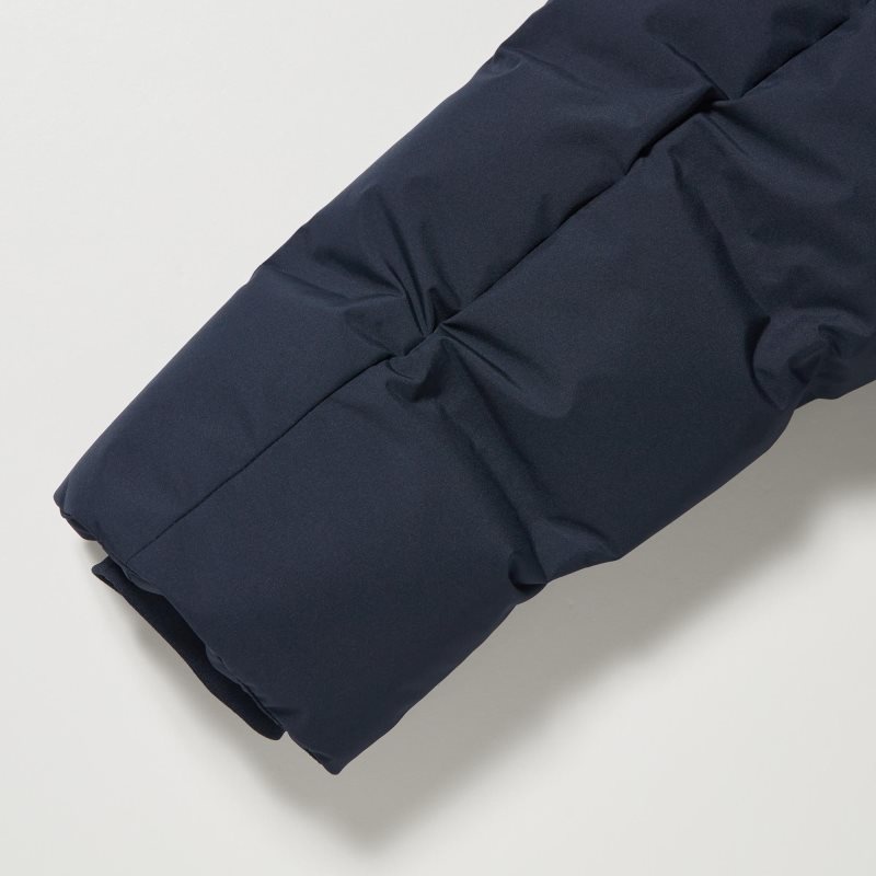 Grey Uniqlo Seamless Down Men Coats | 3436585