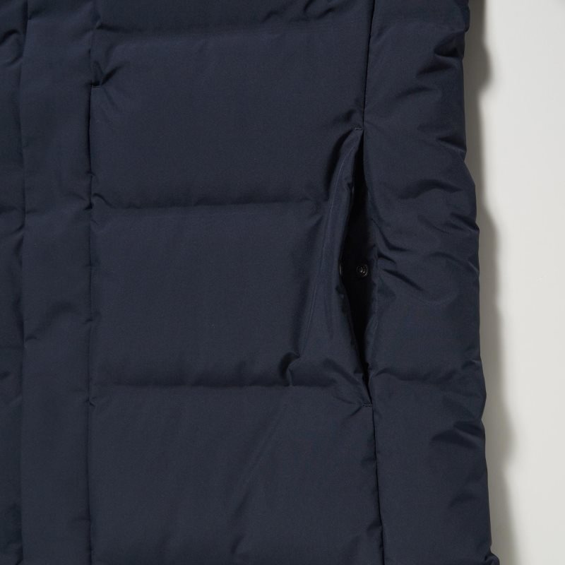 Grey Uniqlo Seamless Down Men Coats | 3436585