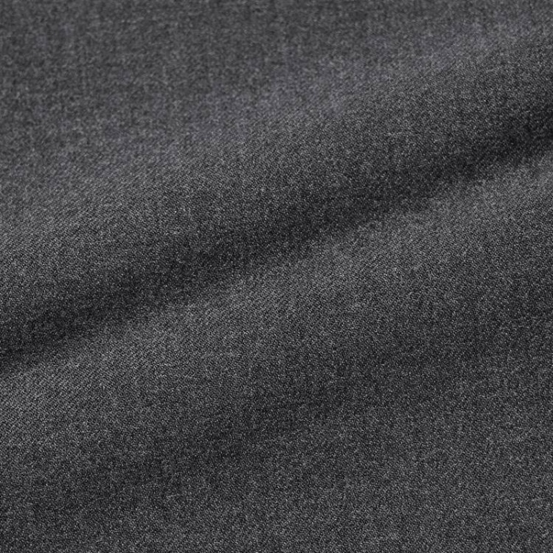 Grey Uniqlo Smart Ankle Length Men Pants | 3033732