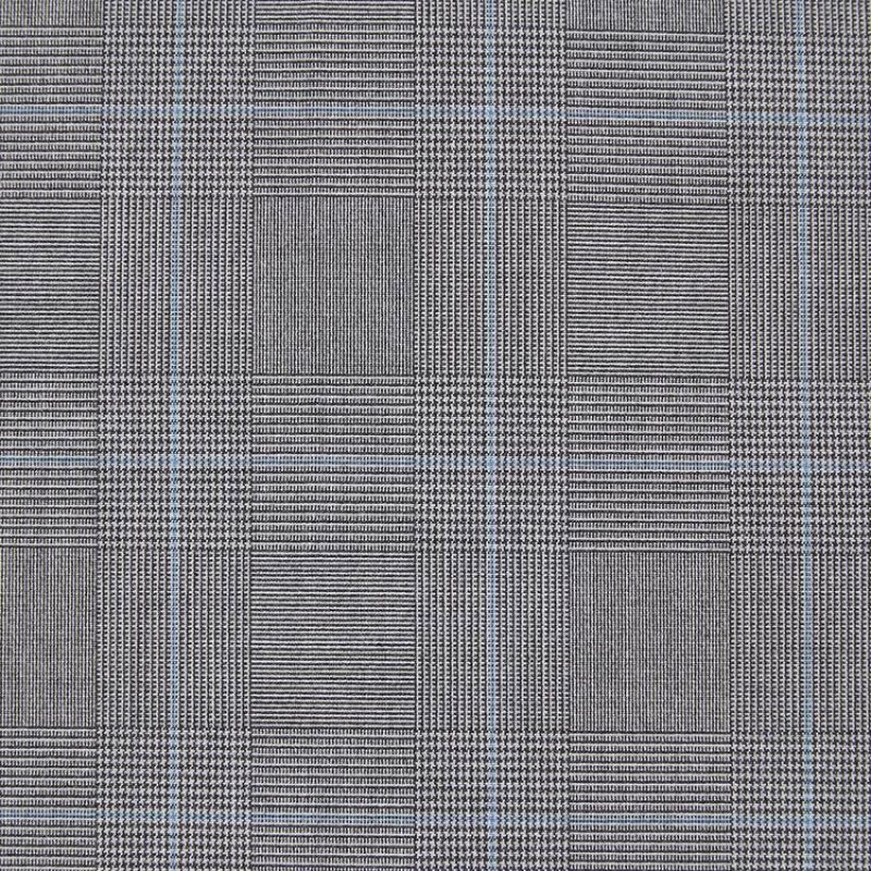 Grey Uniqlo Smart Comfort Glen Checked Ankle Length Men Pants | 8446851