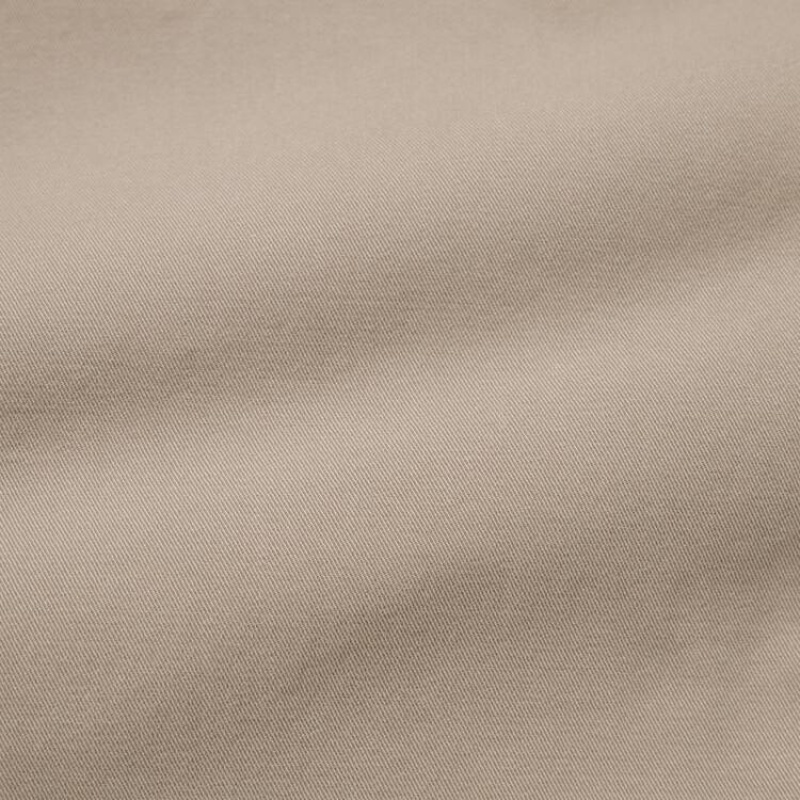 Grey Uniqlo Smart Cotton Ankle Length Men Pants | 4485980