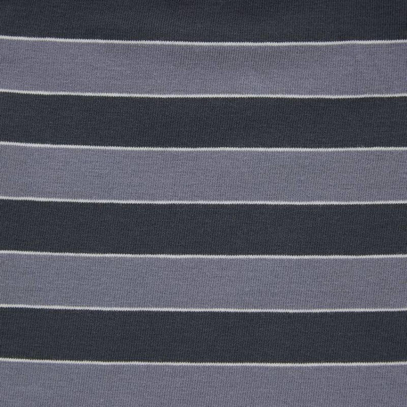 Grey Uniqlo Supima Cotton Low Rise Striped Boxer Men Underwear | 4911859