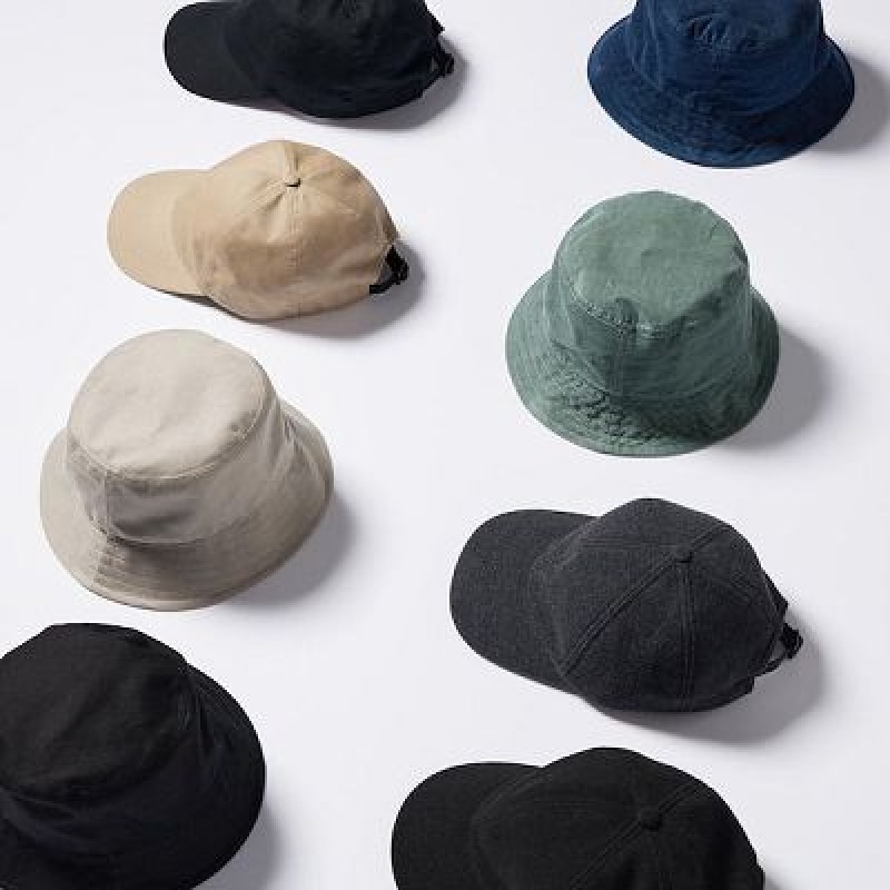 Grey Uniqlo UV Protection Women Caps | 1459091