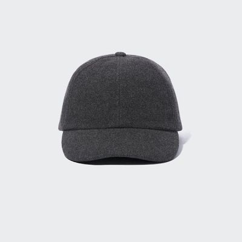 Grey Uniqlo UV Protection Women Caps | 1459091
