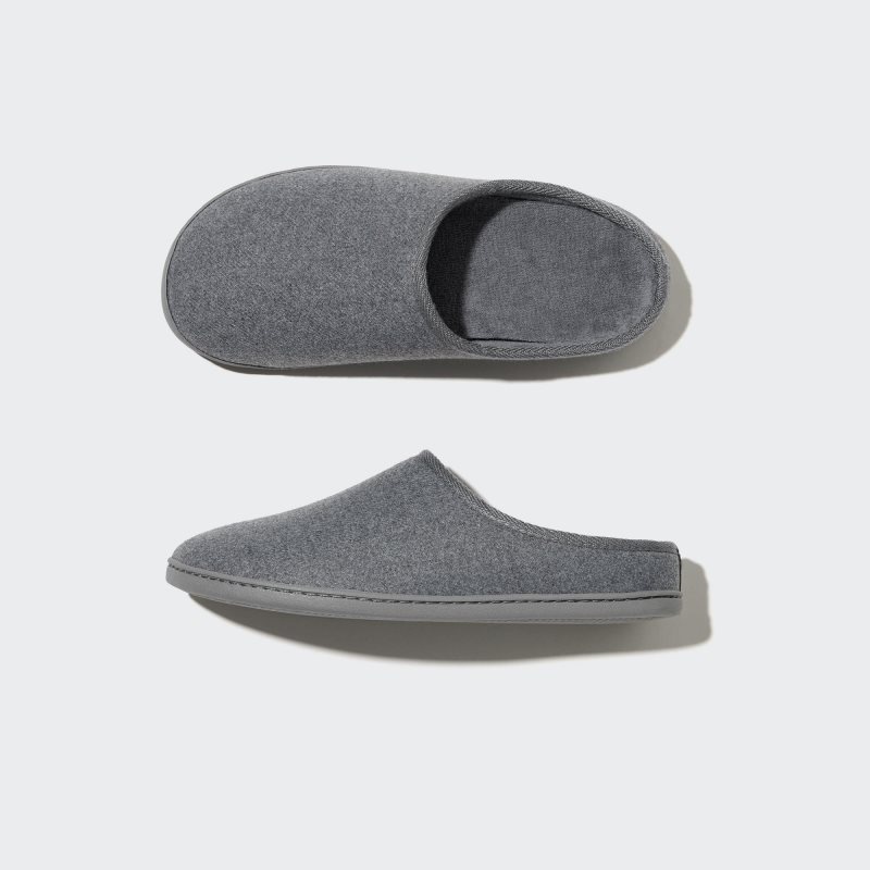 Grey Uniqlo Washable Men Slippers | 9538609
