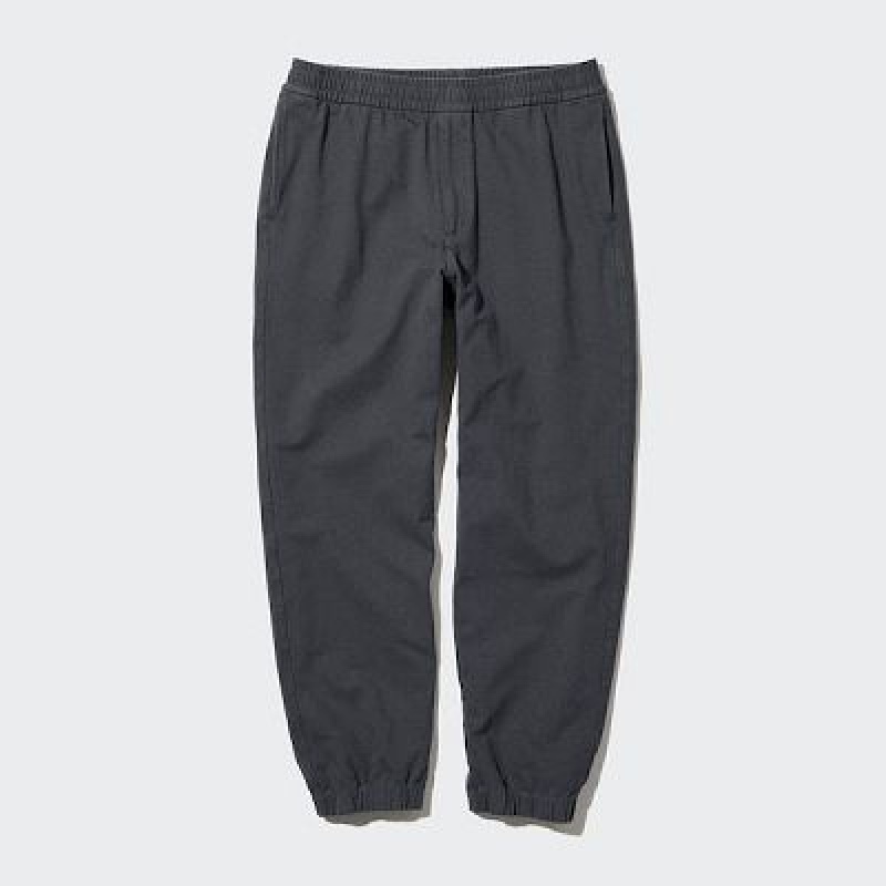 Grey Uniqlo Washed Jersey Women Joggers | 1636085