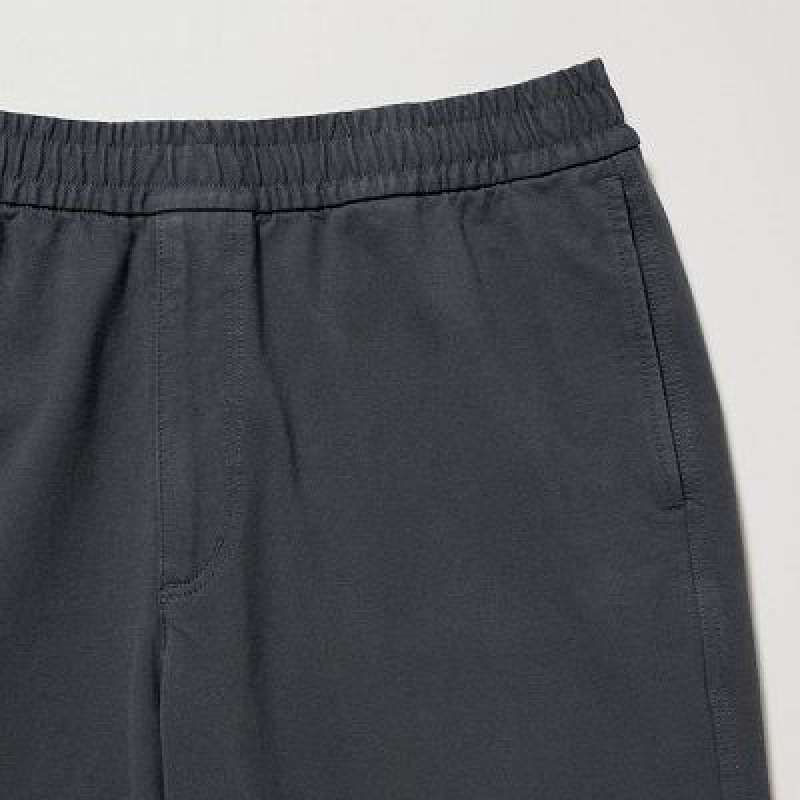 Grey Uniqlo Washed Jersey Women Joggers | 1636085