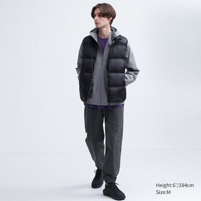 Grey Uniqlo Washed Jersey Women Joggers | 1636085