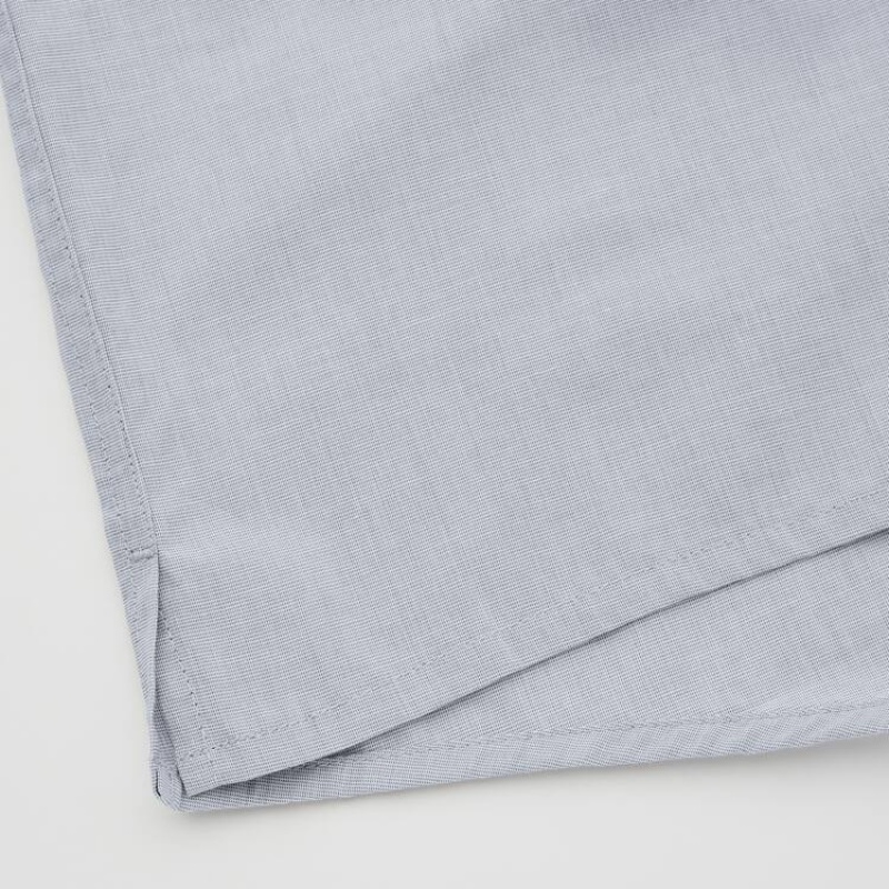 Grey Uniqlo Woven Broadcloth Boxer Men Underwear | 8889584