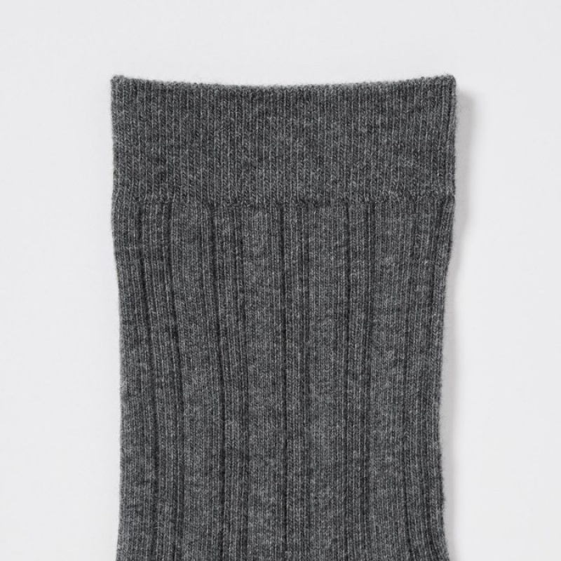 Navy Uniqlo 3 Pack Women Socks | 9303368
