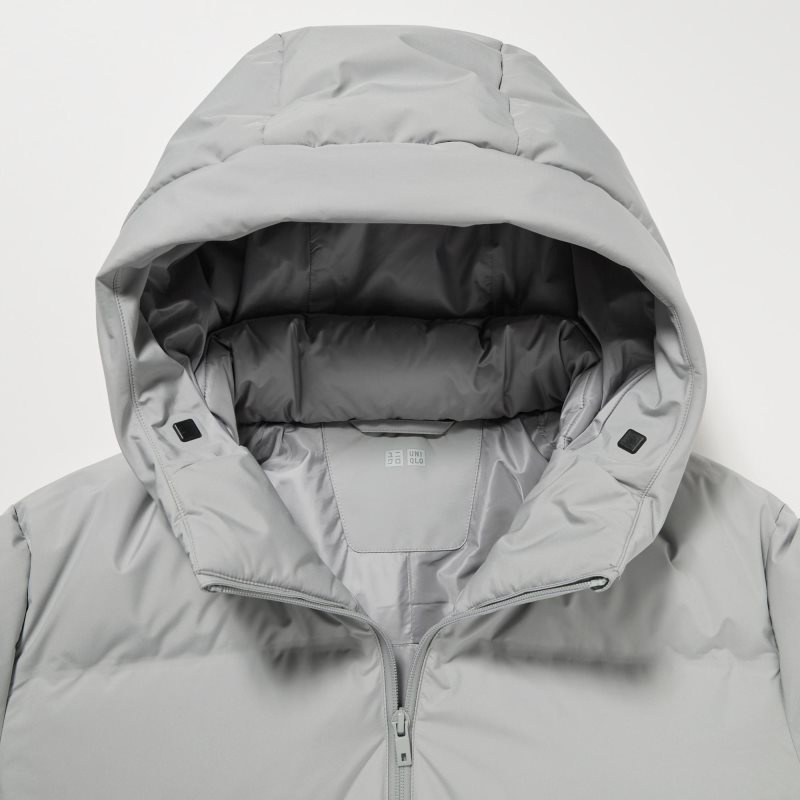 Navy Uniqlo 3d Cut Seamless Down Men Parka | 7435693