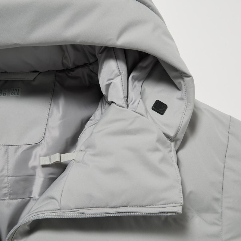 Navy Uniqlo 3d Cut Seamless Down Men Parka | 7435693