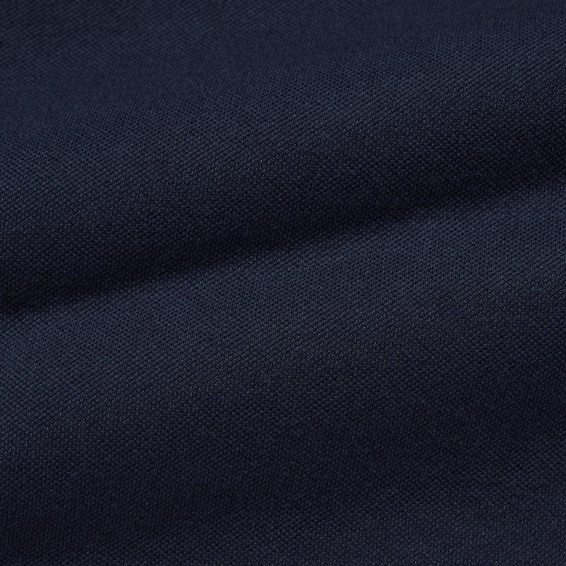 Navy Uniqlo Airism Pique Short-sleeve Men Polo Shirts | 9863355