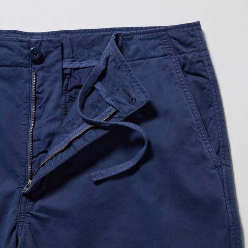 Navy Uniqlo Chino Men Shorts | 2796842