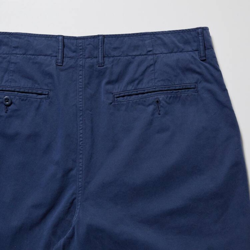 Navy Uniqlo Chino Men Shorts | 2796842
