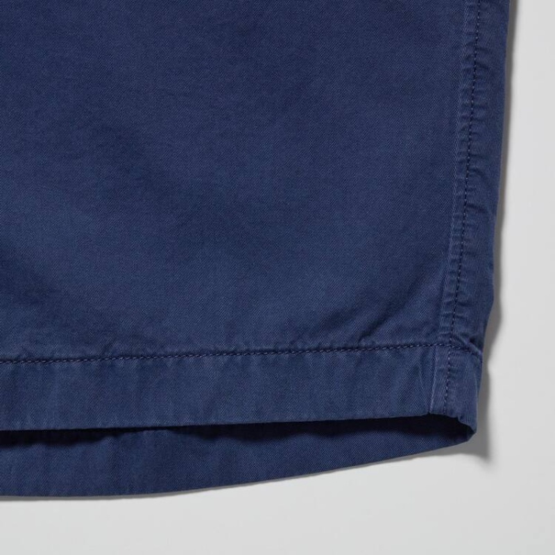 Navy Uniqlo Chino Men Shorts | 2796842