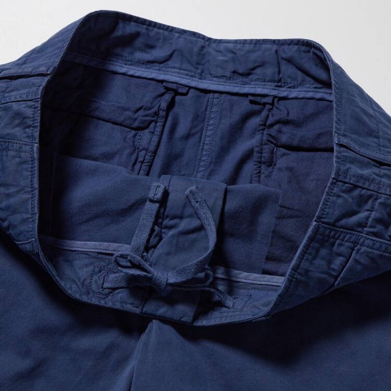 Navy Uniqlo Chino Men Shorts | 2796842