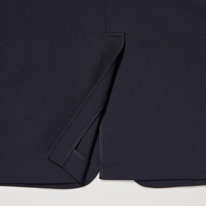Navy Uniqlo Comfort Men Blazers | 7190373