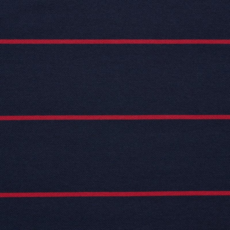 Navy Uniqlo Dry Pique Striped Short-sleeve Men Polo Shirts | 1914234