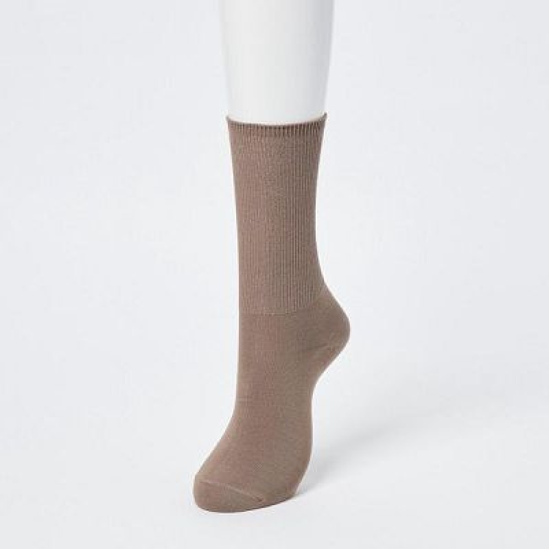 Navy Uniqlo HEATTECH 2-Way Women Socks | 9323708