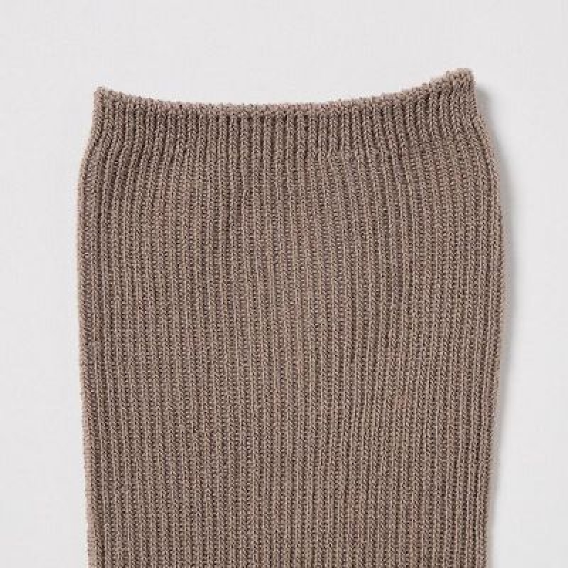 Navy Uniqlo HEATTECH 2-Way Women Socks | 9323708