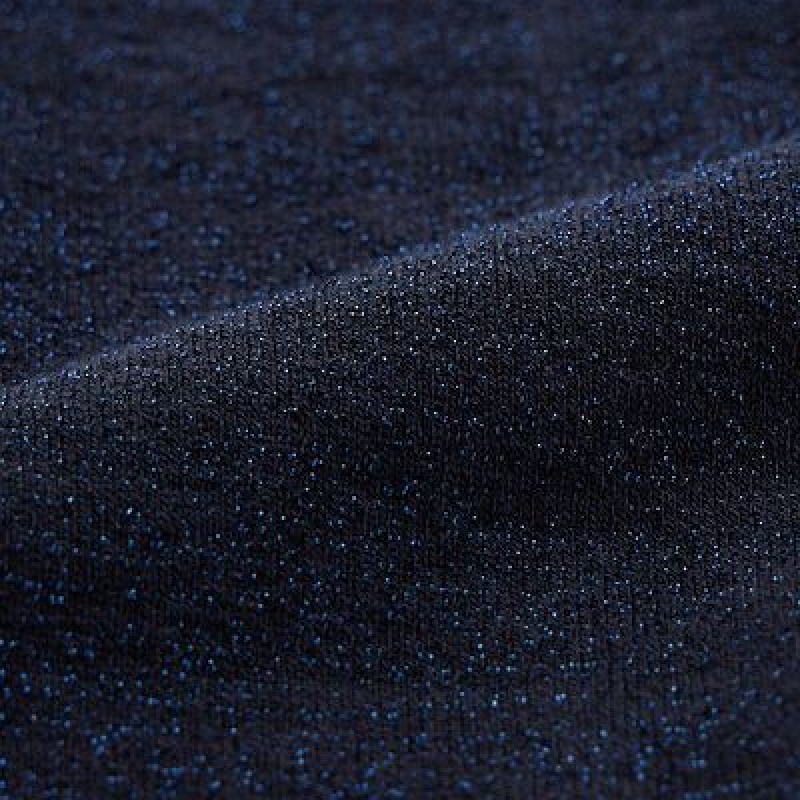 Navy Uniqlo HEATTECH Glitter Knitted Women Tight | 1421700